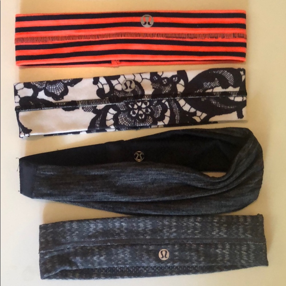 Lululemon Headbands (bundle of 4)